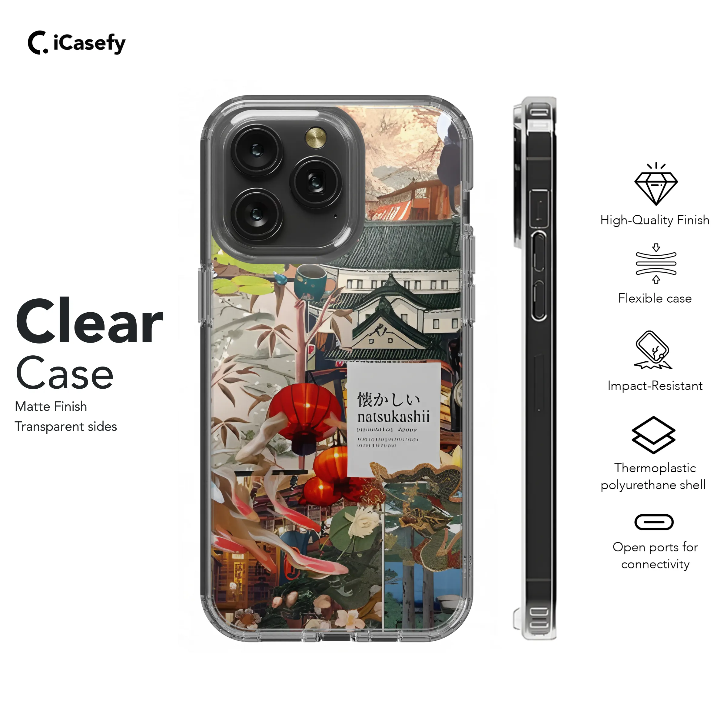 Japanese Mood Board Collage Phone Case iPhone Samsung Cover Pixel 1888