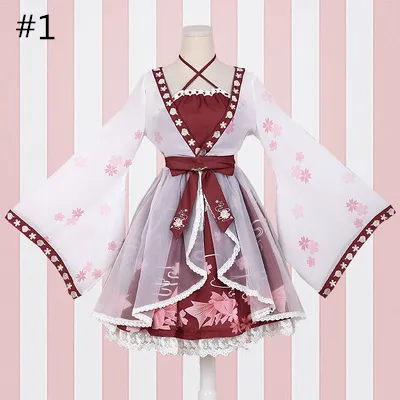 Japanese Ponyo Cosplay Dress AD10003