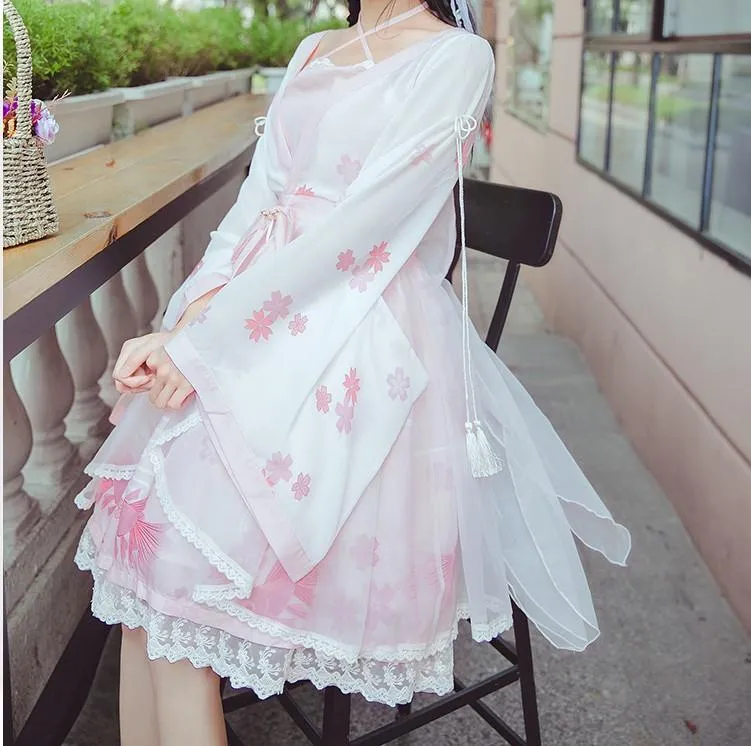 Japanese Ponyo Cosplay Dress AD10003
