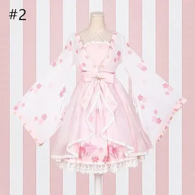Japanese Ponyo Cosplay Dress AD10003
