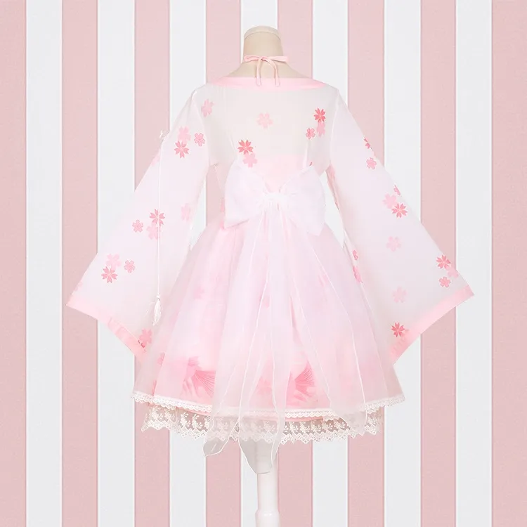Japanese Ponyo Cosplay Dress AD10003