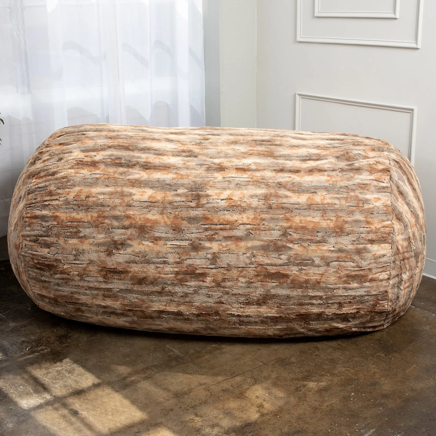 Jaxx Grand Lounger 7 Foot Bean Bag Sofa - Luxe Fur