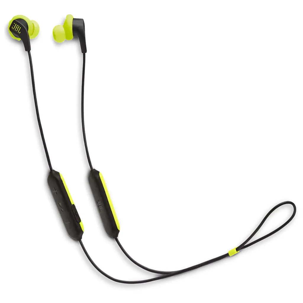 JBL Endurance RUNBT Sweatproof Wireless In-Ear Sport Headphone Black With Lime JBLENDURRUNBTBNL