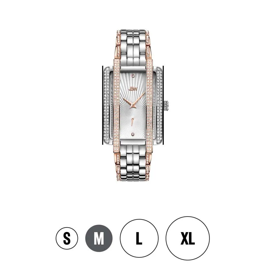 JBW Mink Silver Dial Two-tone Ladies Watch J6358D
