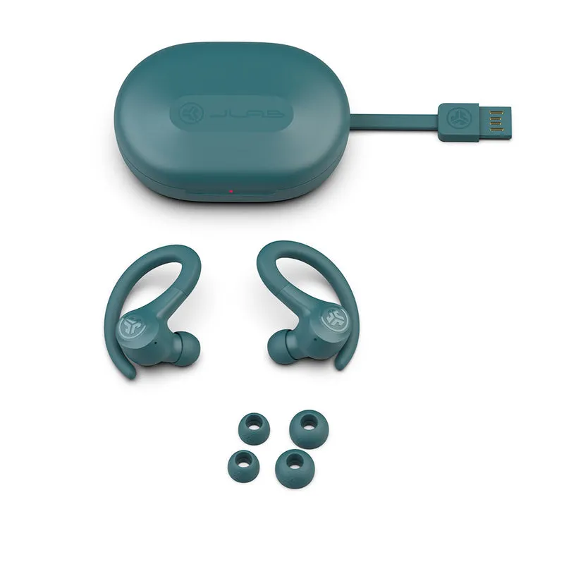 JLab GO Air Sport In-Ear True Wireless Earbuds - Teal | IEUEBGAIRSPRTRTEL124
