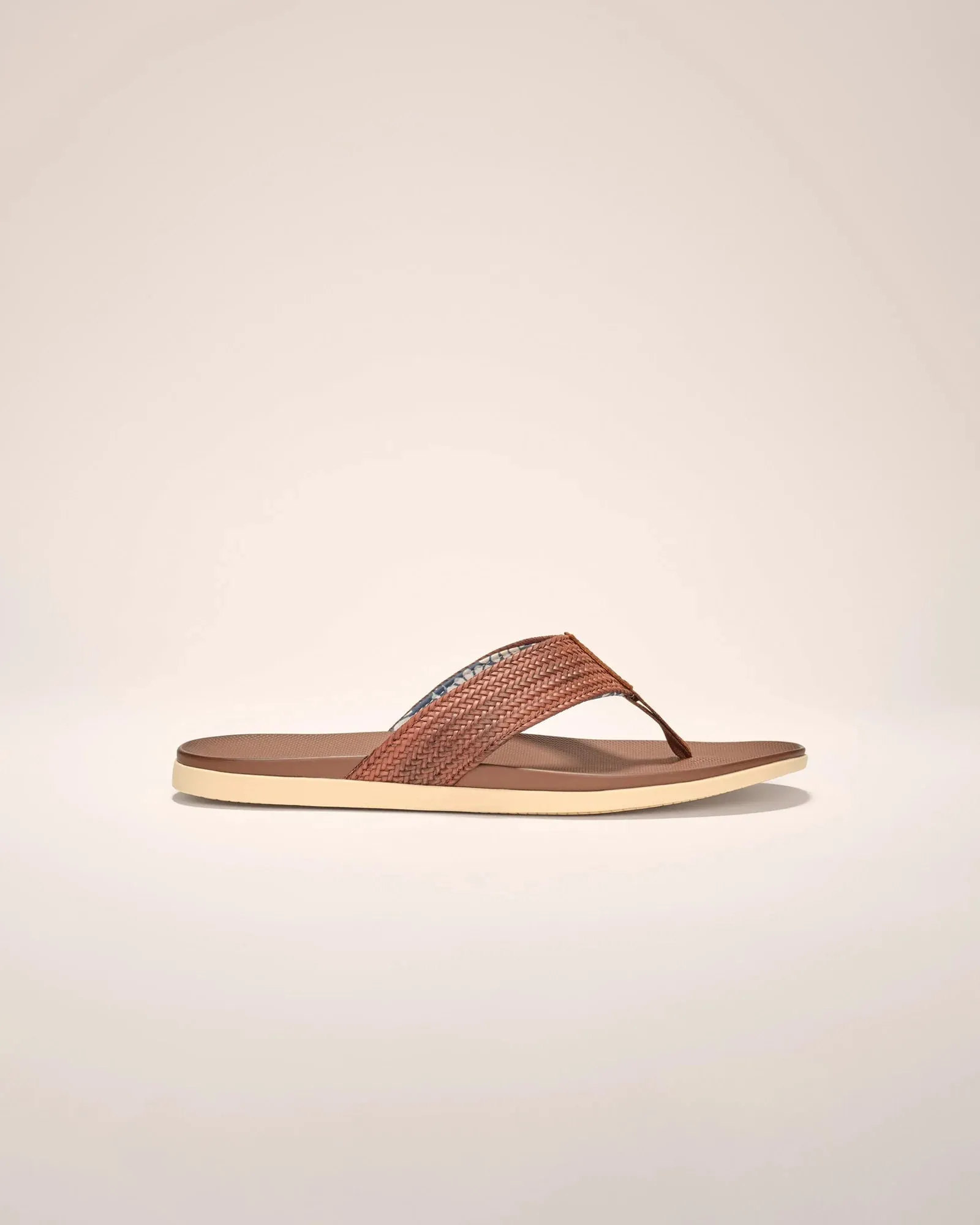 Johnnie-O Boardwalk Leather Sandals - Tan
