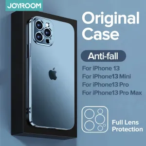 Joyroom Luxury Case For iPhone 13 12 Pro Max TPU PC Shockproof Phone Cases Full Lens Protection Cover For iPhone 13 Pro Max Case