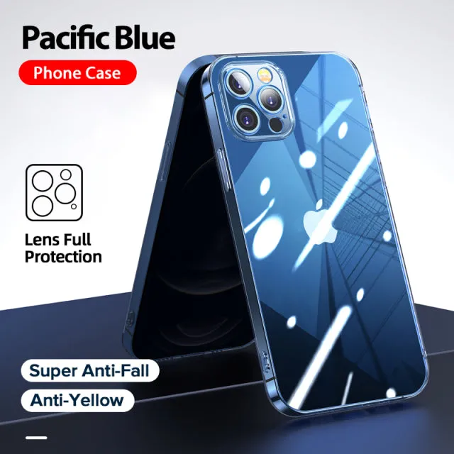 Joyroom Luxury Case For iPhone 13 12 Pro Max TPU PC Shockproof Phone Cases Full Lens Protection Cover For iPhone 13 Pro Max Case