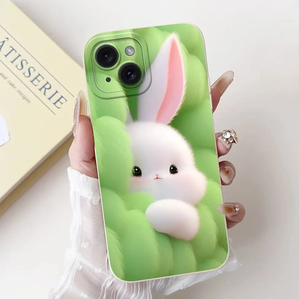 Jueeboy Protective Soft Silicone Phone Case – Cute and Artistic Designs for iPhone 14 Series