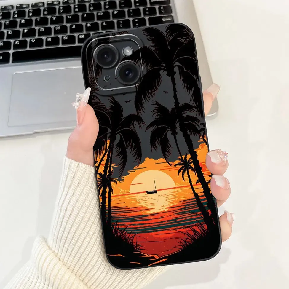 Jueeboy Protective Soft Silicone Phone Case – Cute and Artistic Designs for iPhone 14 Series