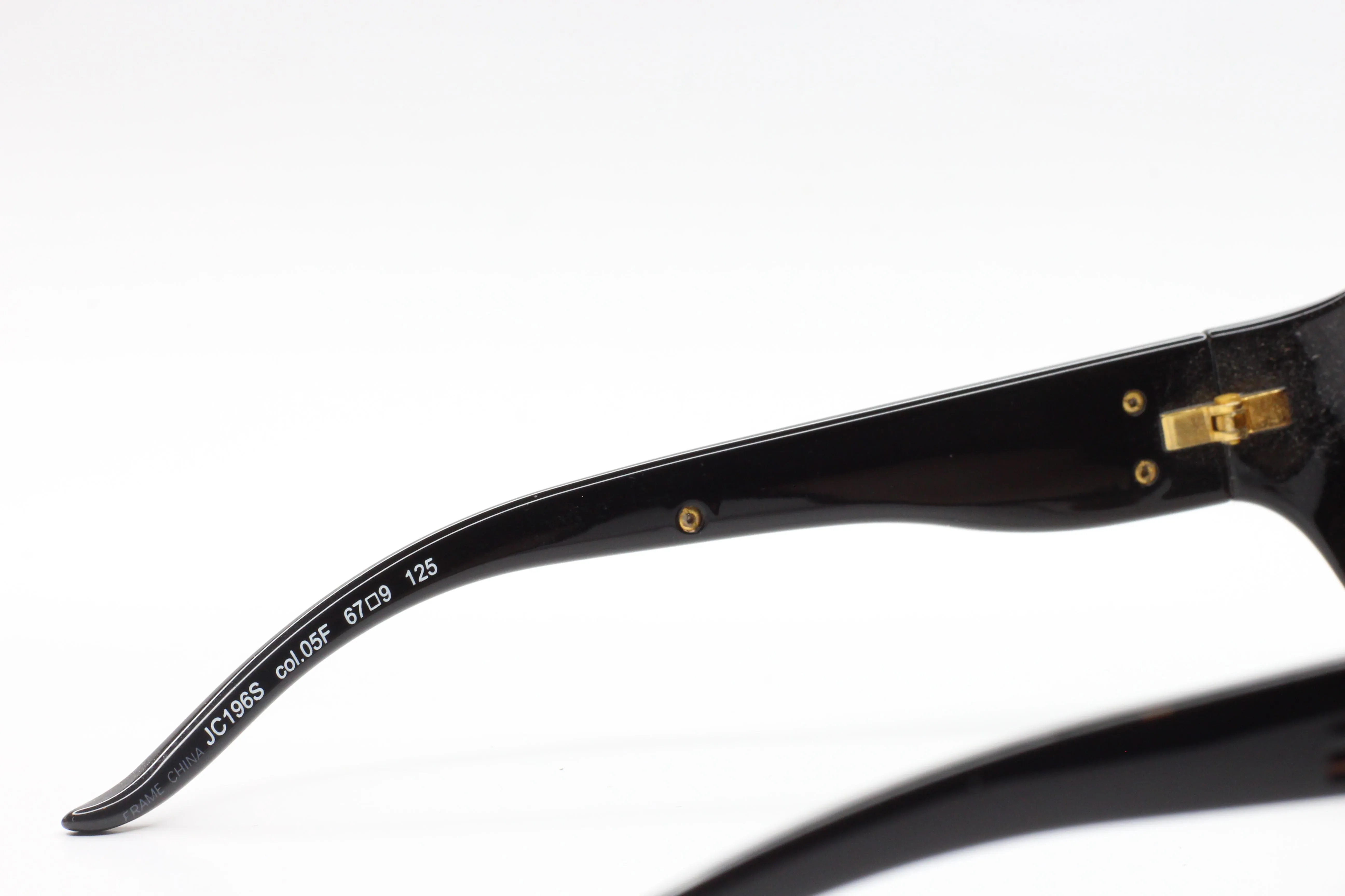 Just Cavalli JC196S 05F Black Fade Gradient Brown Designer Sunglasses