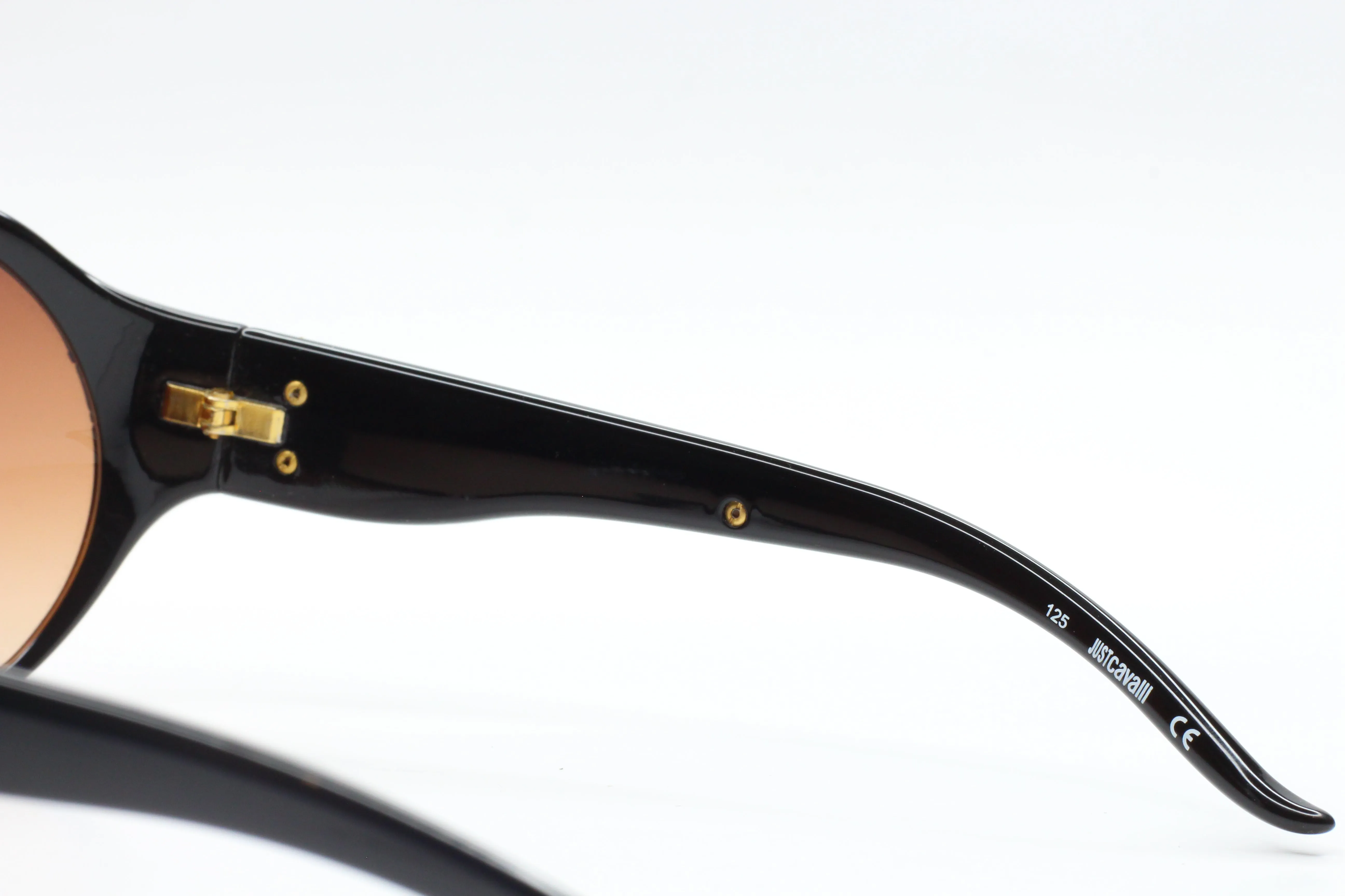 Just Cavalli JC196S 05F Black Fade Gradient Brown Designer Sunglasses