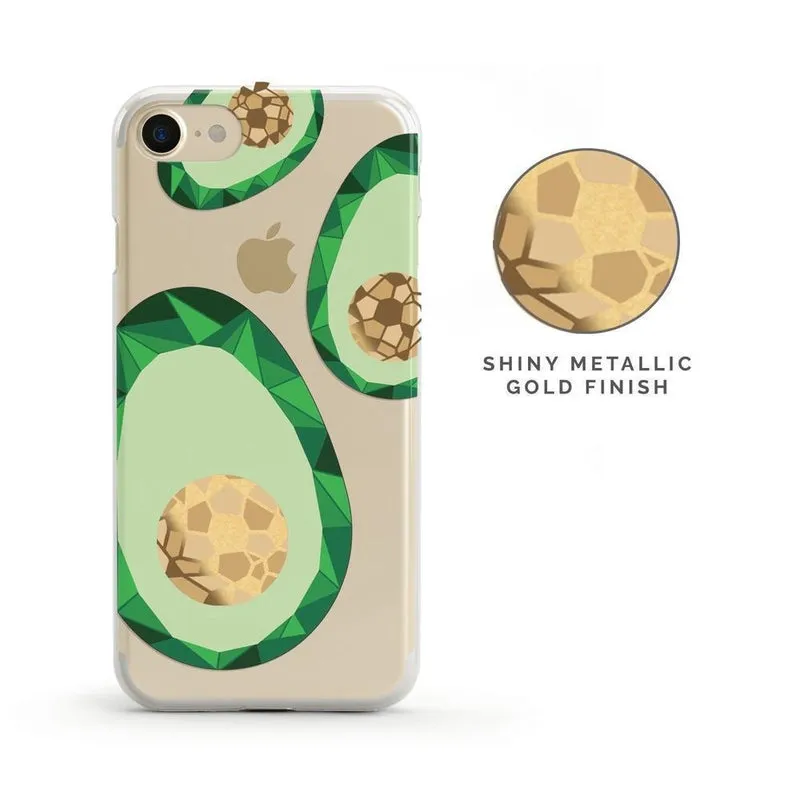 Just Ripe | Avocado Gold Clear Case