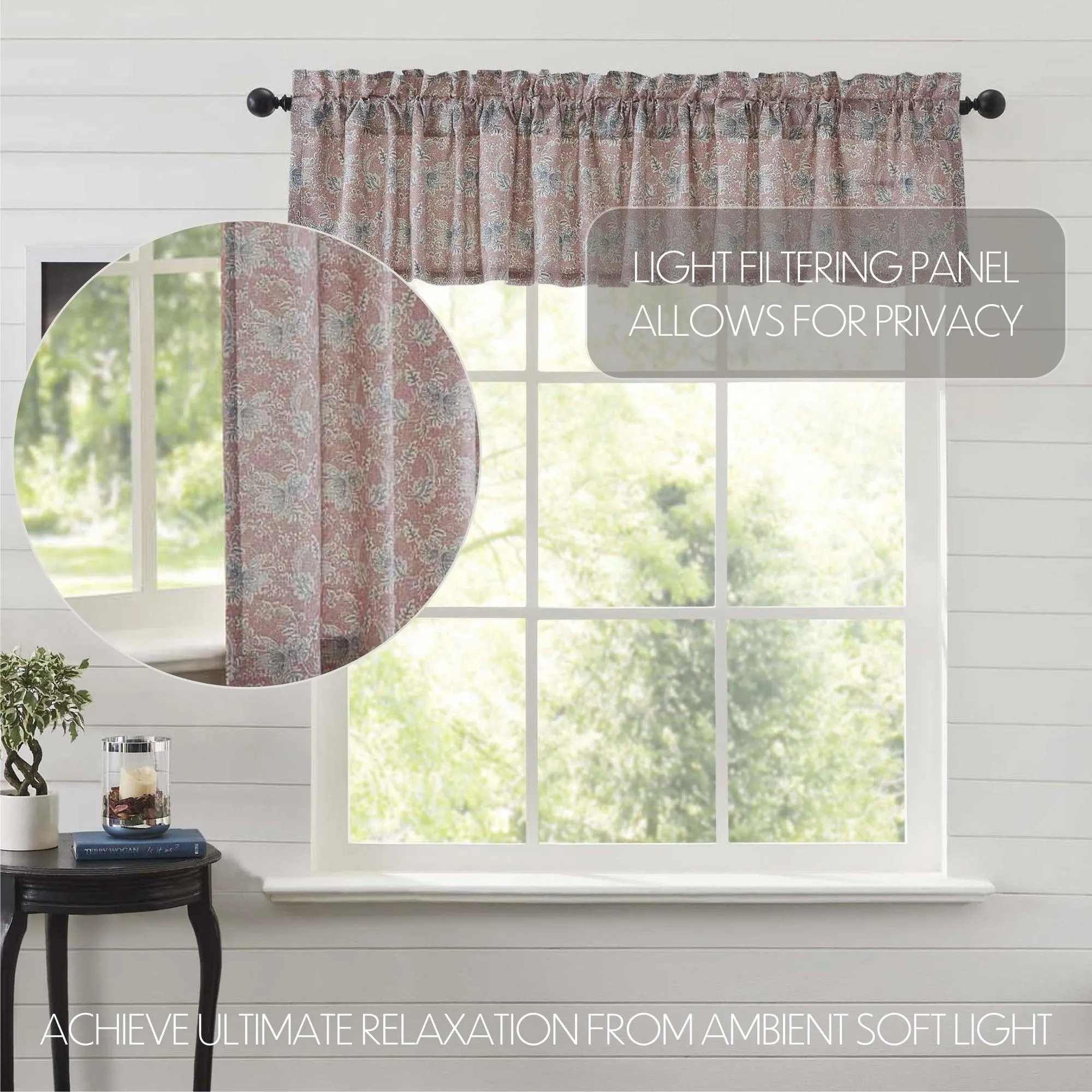 Kaila Floral Valance 16x90