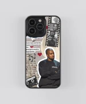 Kanye West Spotify Glass Phone Case Cover