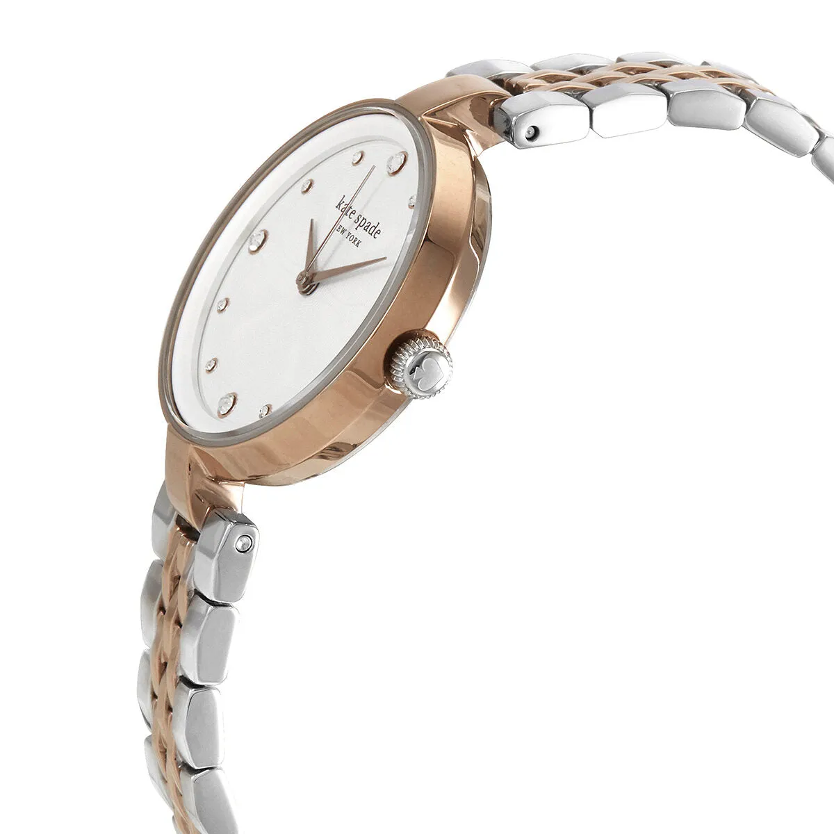 Kate Spade Annadale Quartz Crystal White Dial Ladies Watch KSW1595