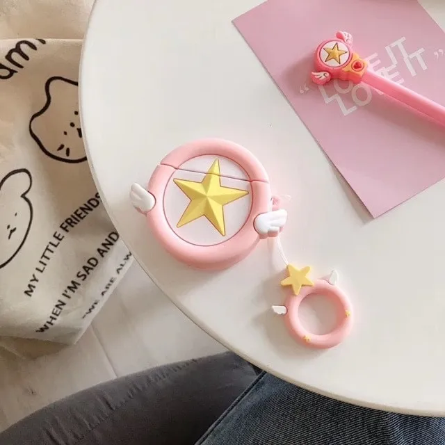 Kawaii Anime Cat AirPods Case