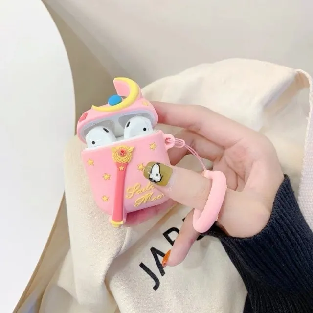 Kawaii Anime Cat AirPods Case