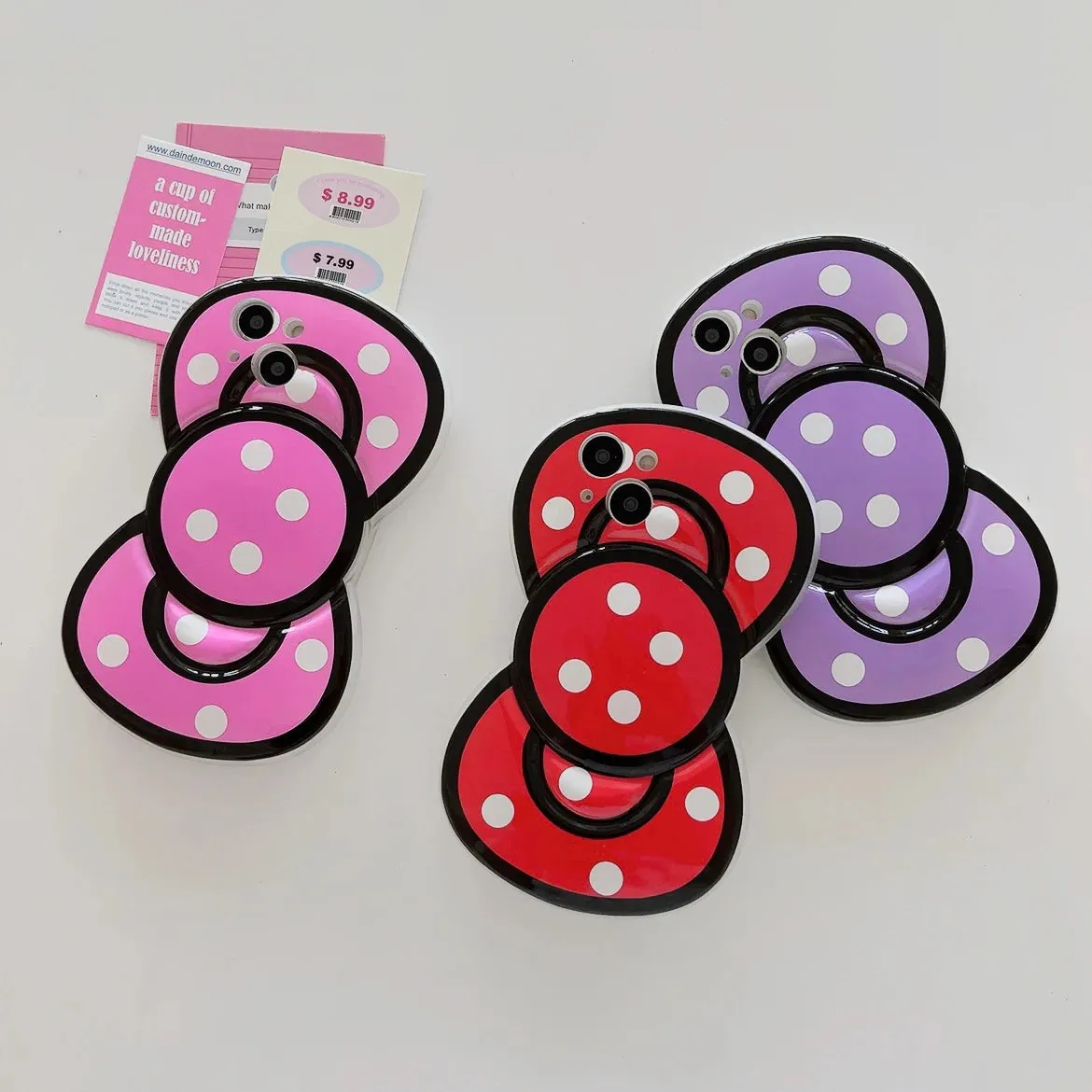 Kawaii Bowknot iPhone Case