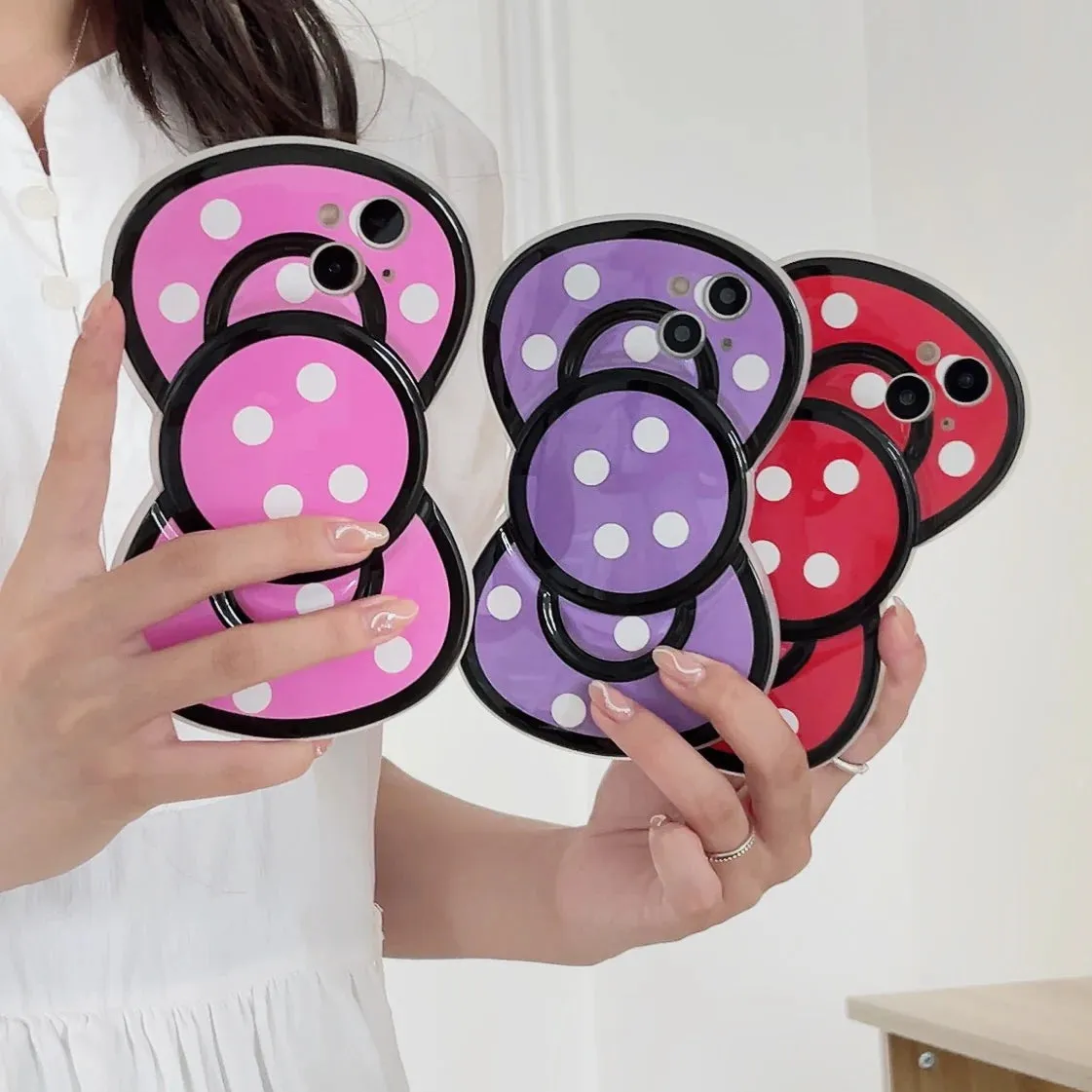 Kawaii Bowknot iPhone Case
