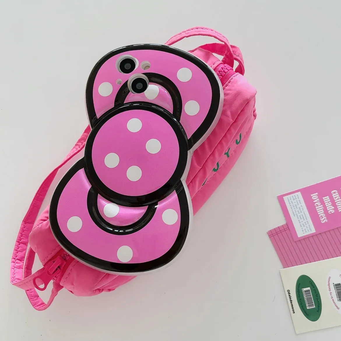 Kawaii Bowknot iPhone Case