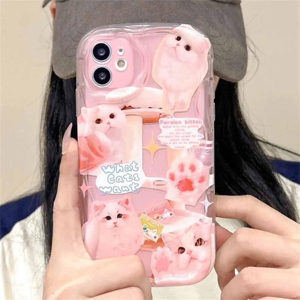 Kawaii Cat iPhone Case
