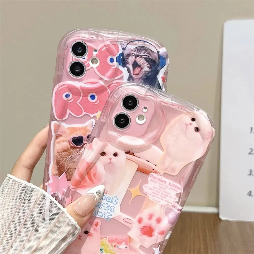 Kawaii Cat iPhone Case