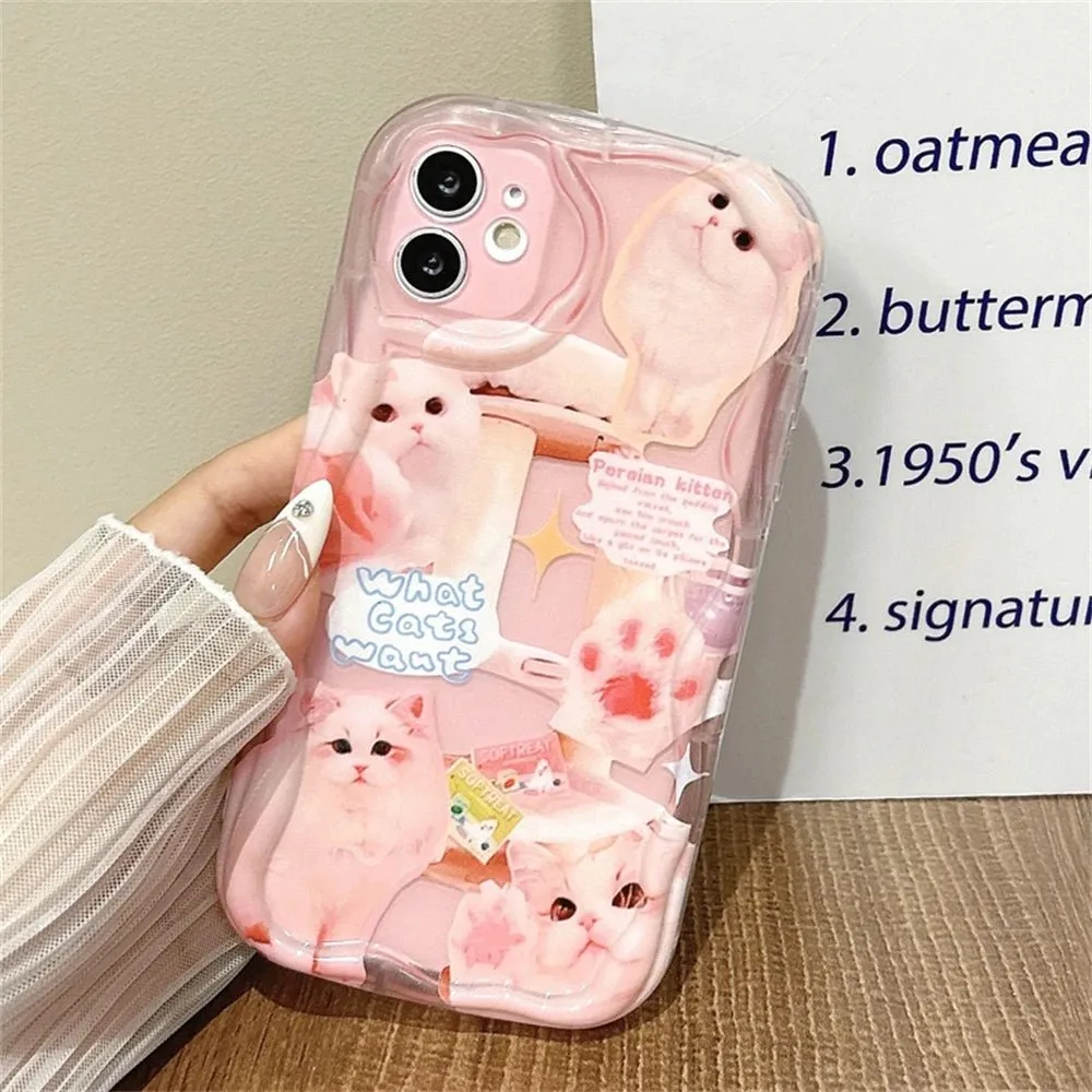 Kawaii Cat iPhone Case