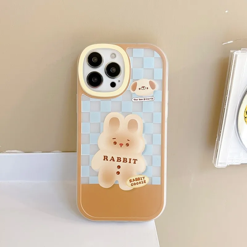 Kawaii Cherry Bear iPhone Case