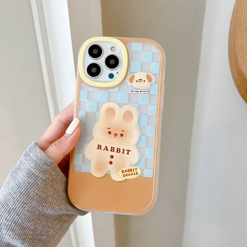 Kawaii Cherry Bear iPhone Case