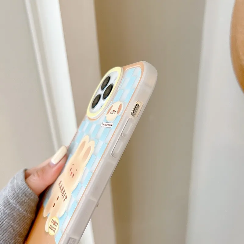 Kawaii Cherry Bear iPhone Case