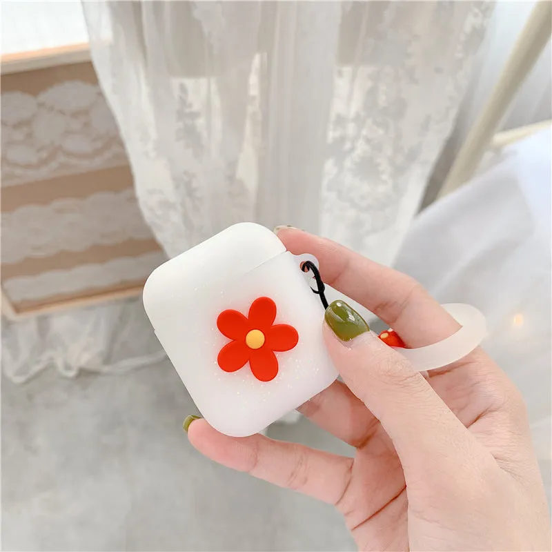 Kawaii Colorful Flower Airpod Cases