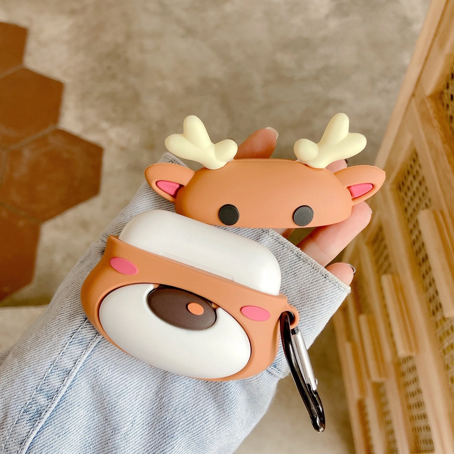 Kawaii Deer Airpod Cases