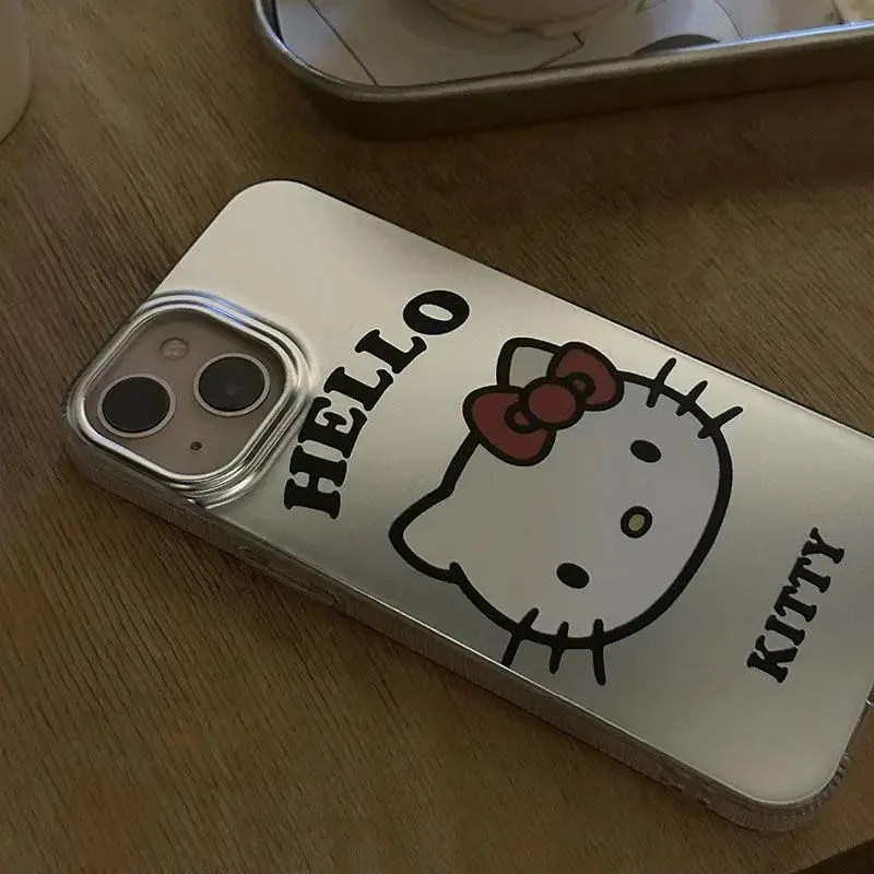 Kawaii Hello Kitty Electroplate iPhone Case