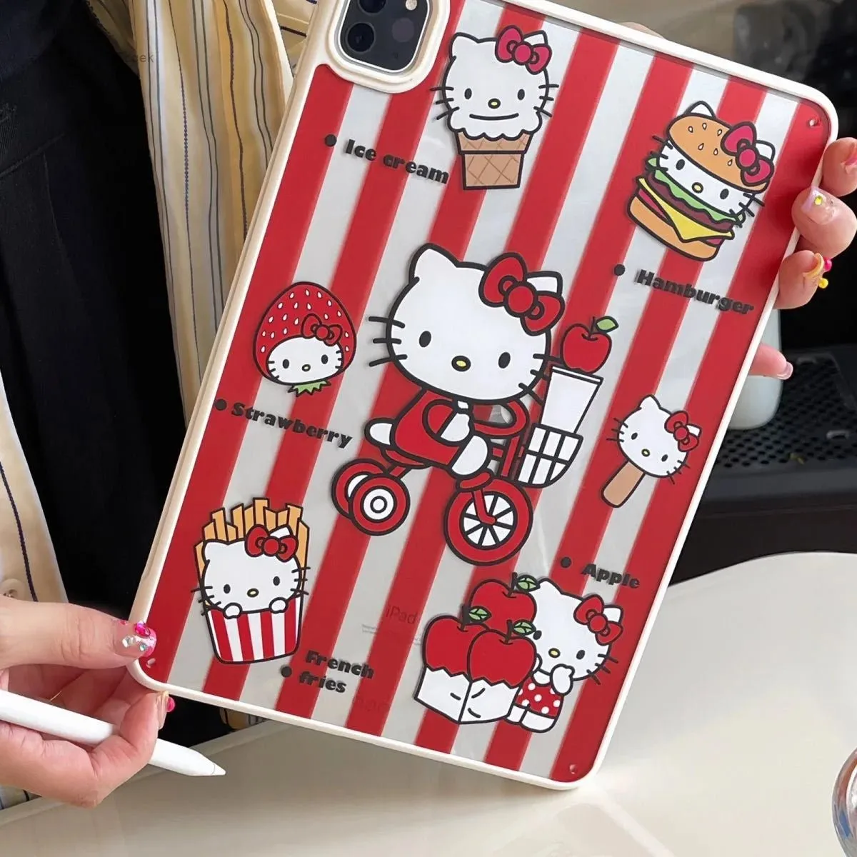 Kawaii Hello Kitty iPad Case