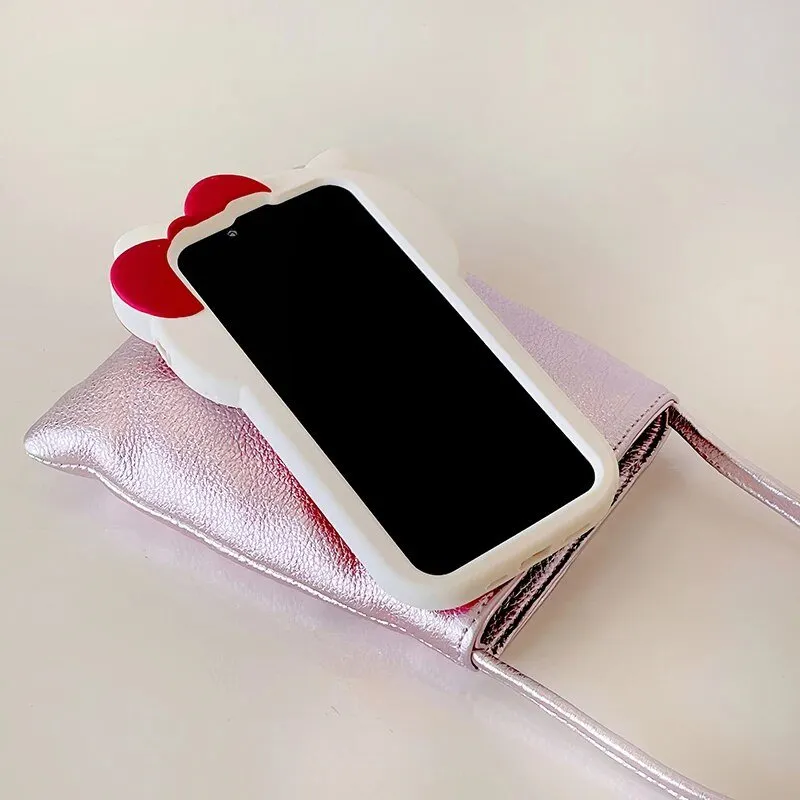 Kawaii Hello Kitty Red iPhone Case