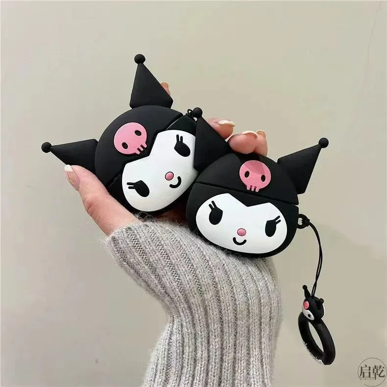Kawaii Kuromi AirPods Case