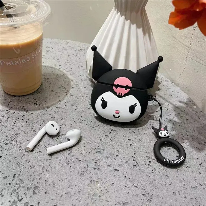 Kawaii Kuromi AirPods Case