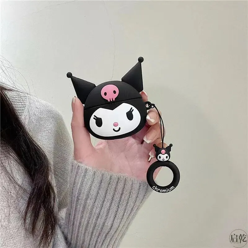 Kawaii Kuromi AirPods Case