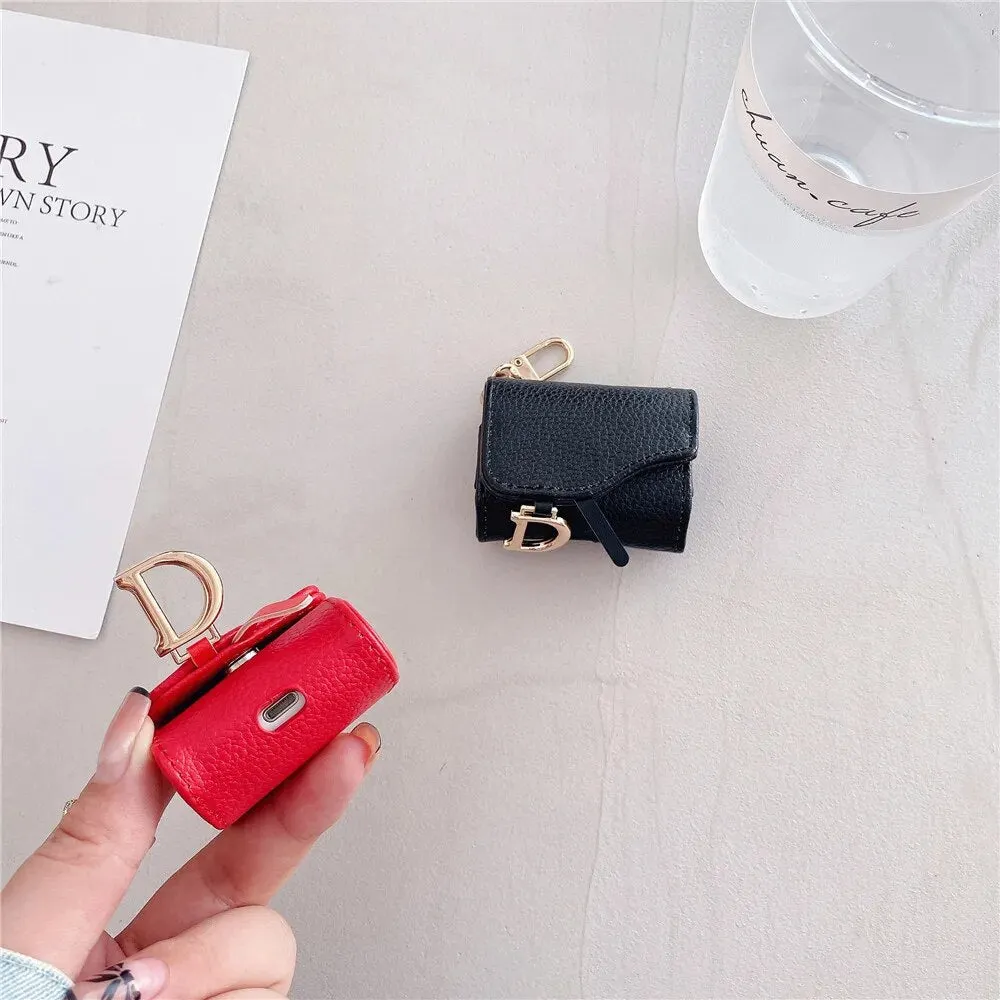 Kawaii Leather AirPods Case
