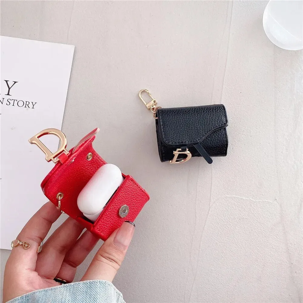 Kawaii Leather AirPods Case