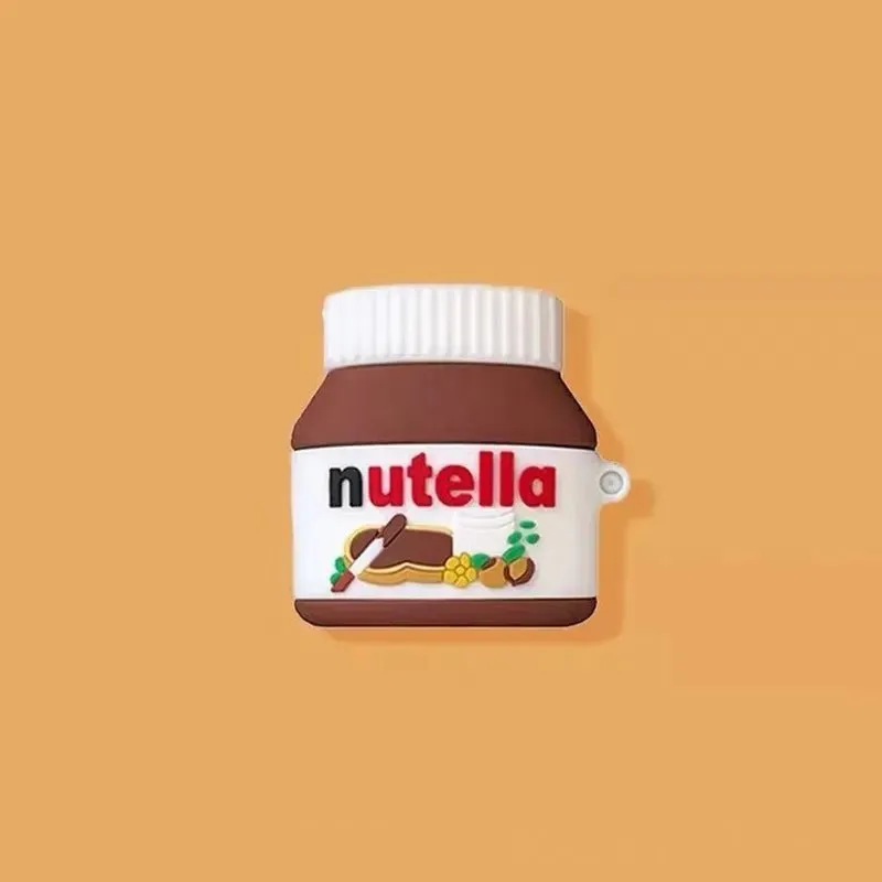 Kawaii Nutella AirPods Case