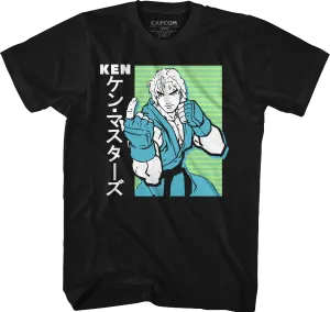 Ken Japanese Street Fighter T-Shirt