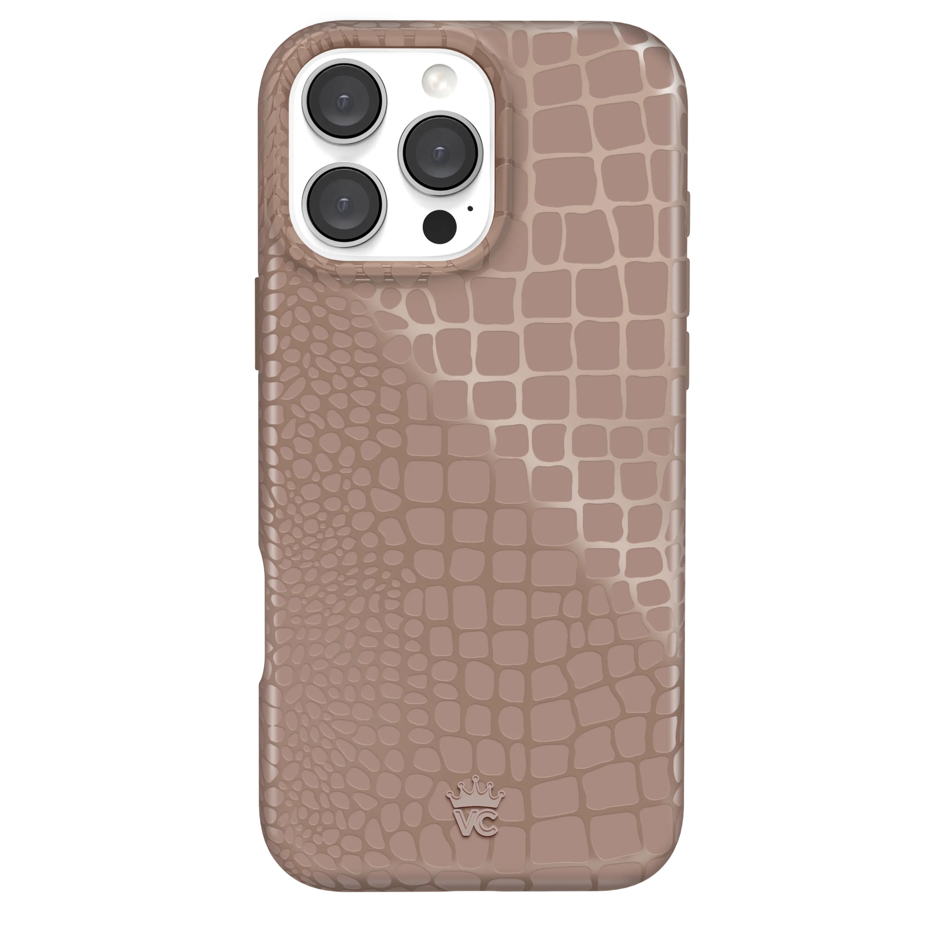 Khaki Croc iPhone Case