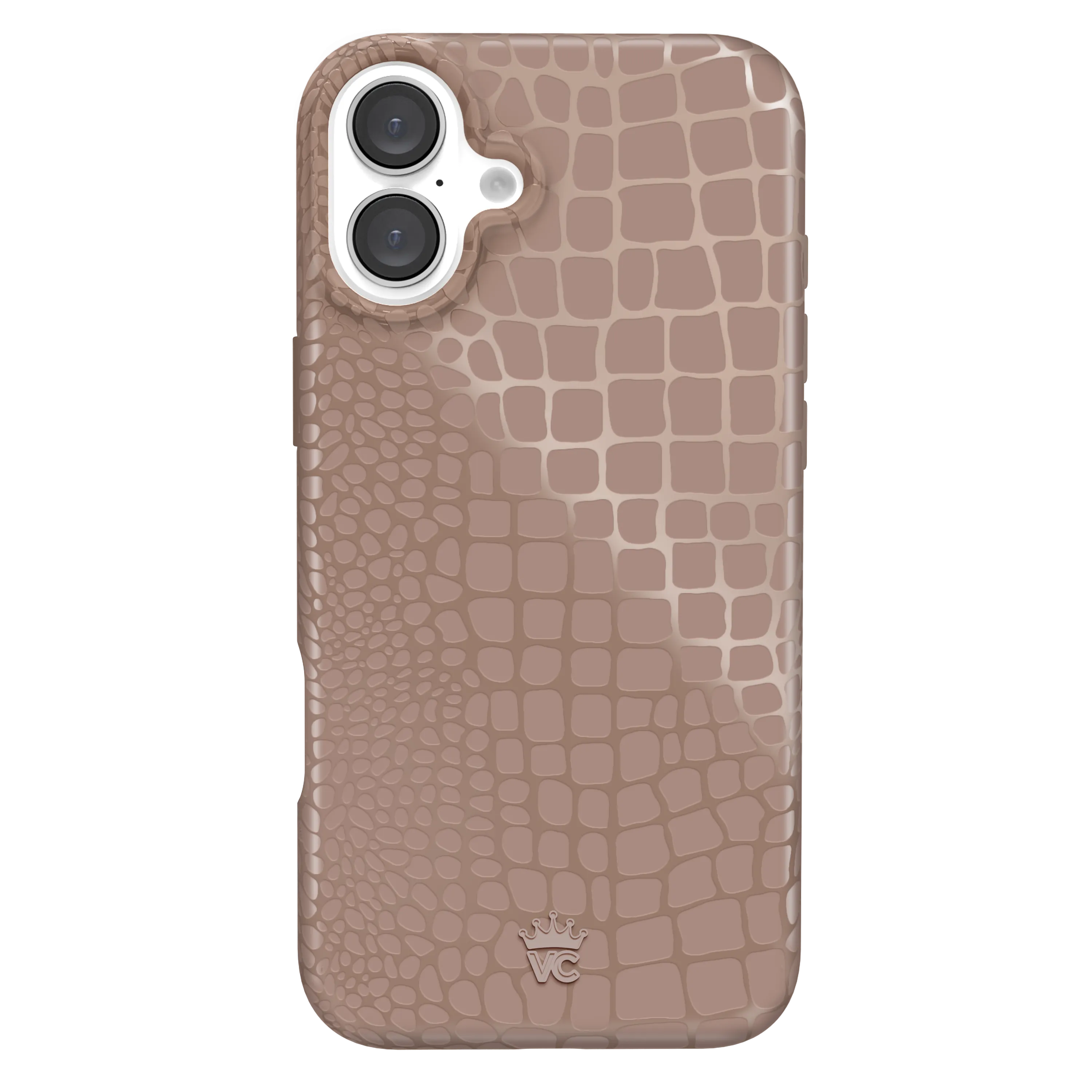 Khaki Croc iPhone Case