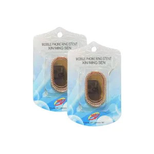 Kickstand Metal Phone Ring Safe & Secure Grip x 2 Pcs
