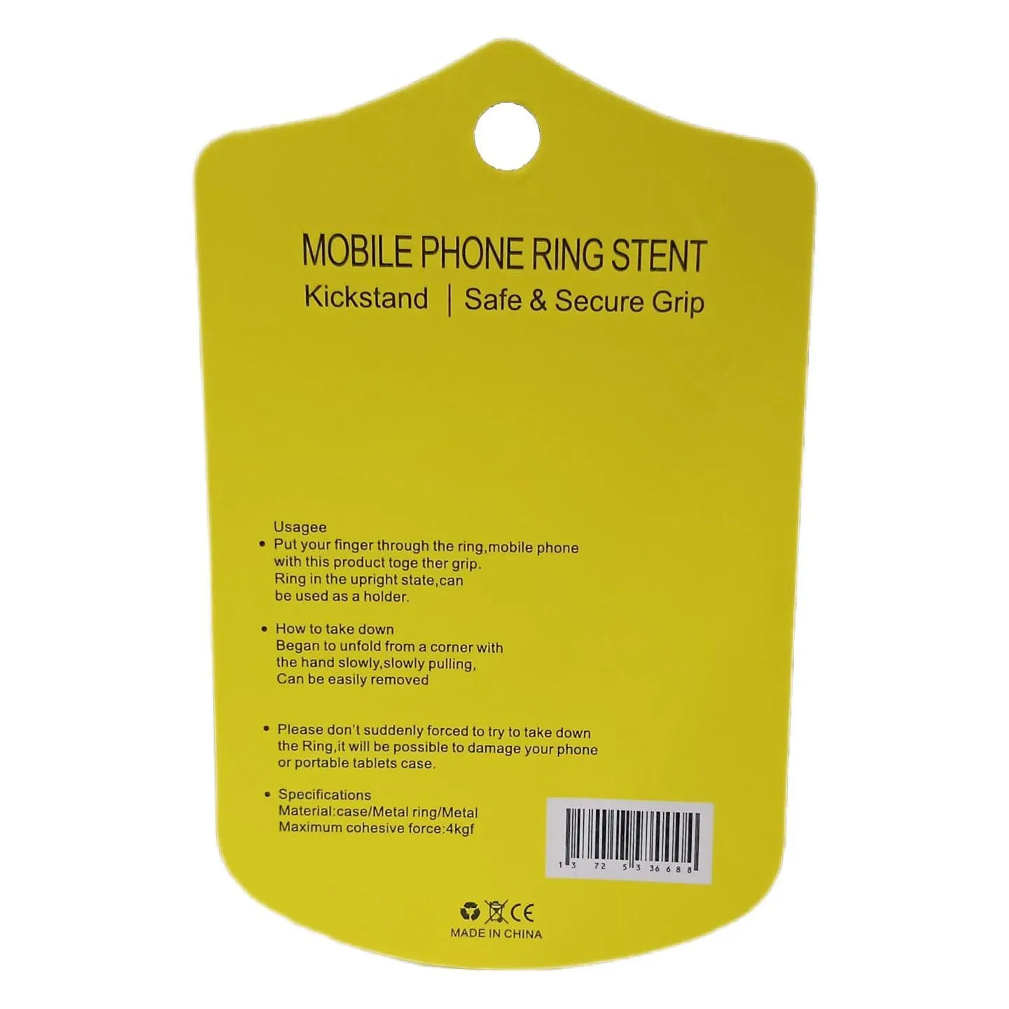 Kickstand Phone Ring Safe & Secure Grip #2