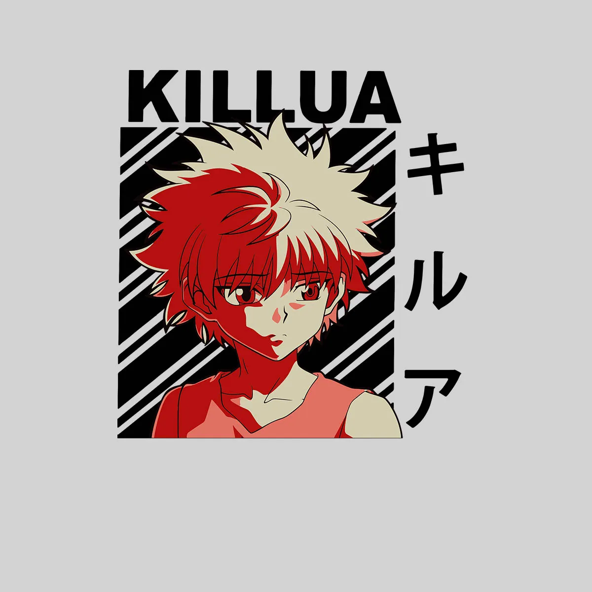 Killua Hunter X Hunter Japanese Anime Adult Unisex T-shirt