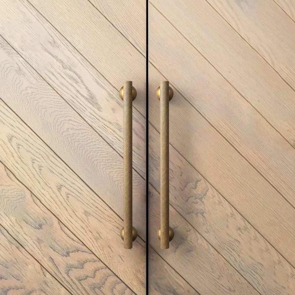Knurled Metal Alloy Cabinet Pulls Retro L-Bracket Cabinet Handles Kitchen Hardware