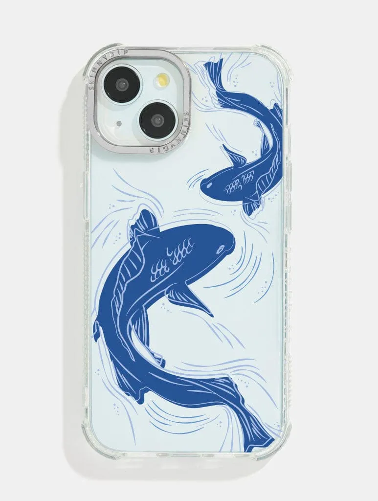 Koi Fish Shock iPhone Case